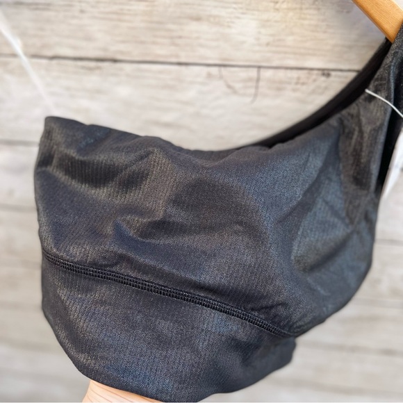 NEW Size 8 Lululemon Align Asymmetrical Ribbed Bra Light Support A/B Cup Shine - Picture 3 of 11